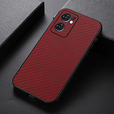 Handyhülle Hülle Luxus Leder Schutzhülle B07H für OnePlus Nord CE 2 5G Rot