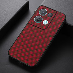 Handyhülle Hülle Luxus Leder Schutzhülle B07H für Oppo Reno8 Pro+ Plus 5G Rot