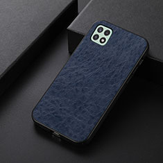Handyhülle Hülle Luxus Leder Schutzhülle B07H für Samsung Galaxy A22s 5G Blau