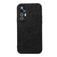 Handyhülle Hülle Luxus Leder Schutzhülle B07H für Xiaomi Mi 12 Lite 5G Schwarz