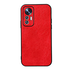 Handyhülle Hülle Luxus Leder Schutzhülle B07H für Xiaomi Mi 12 Pro 5G Rot