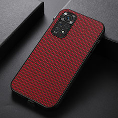 Handyhülle Hülle Luxus Leder Schutzhülle B07H für Xiaomi Redmi Note 11S 4G Rot