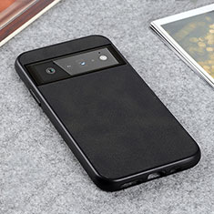 Handyhülle Hülle Luxus Leder Schutzhülle B08H für Google Pixel 6 5G Schwarz