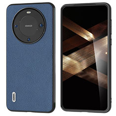 Handyhülle Hülle Luxus Leder Schutzhülle B08H für Huawei Mate 60 Pro+ Plus Blau