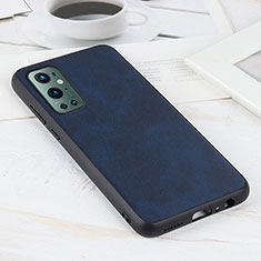 Handyhülle Hülle Luxus Leder Schutzhülle B08H für OnePlus 9 Pro 5G Blau