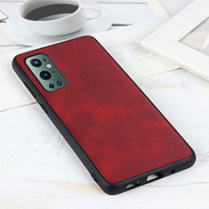 Handyhülle Hülle Luxus Leder Schutzhülle B08H für OnePlus 9 Pro 5G Rot