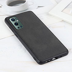 Handyhülle Hülle Luxus Leder Schutzhülle B08H für OnePlus 9 Pro 5G Schwarz