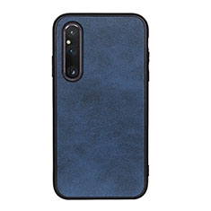 Handyhülle Hülle Luxus Leder Schutzhülle B08H für Sony Xperia 1 V Blau