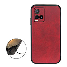 Handyhülle Hülle Luxus Leder Schutzhülle B08H für Vivo Y32 4G Rot