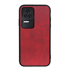 Handyhülle Hülle Luxus Leder Schutzhülle B08H für Xiaomi Redmi K50 5G Rot