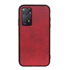 Handyhülle Hülle Luxus Leder Schutzhülle B08H für Xiaomi Redmi Note 12 Pro 4G Rot