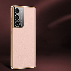 Handyhülle Hülle Luxus Leder Schutzhülle C10 für Samsung Galaxy S23 5G Rosegold