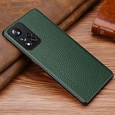 Handyhülle Hülle Luxus Leder Schutzhülle DL1 für Xiaomi Poco X4 NFC Grün