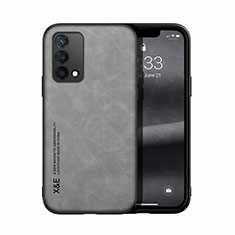 Handyhülle Hülle Luxus Leder Schutzhülle DY1 für Oppo F19 Grau