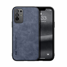 Handyhülle Hülle Luxus Leder Schutzhülle DY1 für Oppo F19 Pro+ Plus 5G Blau