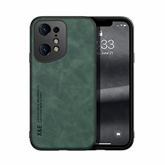 Handyhülle Hülle Luxus Leder Schutzhülle DY1 für Oppo Find X5 5G Grün