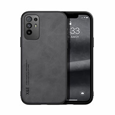 Handyhülle Hülle Luxus Leder Schutzhülle DY1 für Oppo Reno5 Z 5G Schwarz