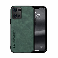 Handyhülle Hülle Luxus Leder Schutzhülle DY1 für Oppo Reno7 4G Grün