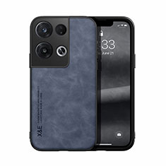 Handyhülle Hülle Luxus Leder Schutzhülle DY1 für Oppo Reno8 Pro 5G Blau