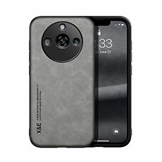 Handyhülle Hülle Luxus Leder Schutzhülle DY1 für Realme 11 Pro 5G Grau