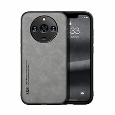 Handyhülle Hülle Luxus Leder Schutzhülle DY1 für Realme Narzo 60 5G Grau