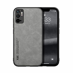 Handyhülle Hülle Luxus Leder Schutzhülle DY1 für Xiaomi POCO M3 Pro 5G Grau