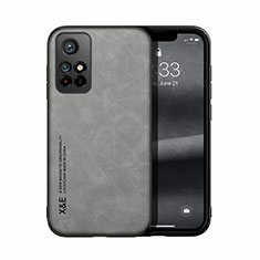 Handyhülle Hülle Luxus Leder Schutzhülle DY1 für Xiaomi Poco M4 Pro 5G Grau