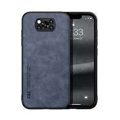 Handyhülle Hülle Luxus Leder Schutzhülle DY1 für Xiaomi Poco X3 NFC Blau