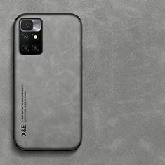 Handyhülle Hülle Luxus Leder Schutzhülle DY1 für Xiaomi Redmi 10 Prime Grau