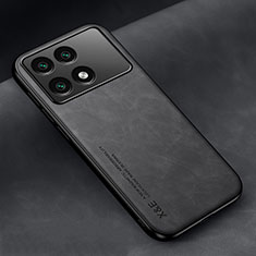 Handyhülle Hülle Luxus Leder Schutzhülle DY1 für Xiaomi Redmi K70 5G Schwarz