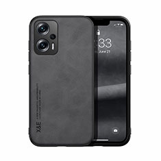 Handyhülle Hülle Luxus Leder Schutzhülle DY1 für Xiaomi Redmi Note 11T Pro+ Plus 5G Schwarz