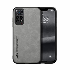 Handyhülle Hülle Luxus Leder Schutzhülle DY1 für Xiaomi Redmi Note 12 Pro 4G Grau