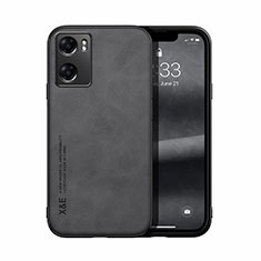 Handyhülle Hülle Luxus Leder Schutzhülle DY2 für Oppo A57 4G Schwarz