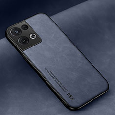 Handyhülle Hülle Luxus Leder Schutzhülle DY2 für Oppo Reno8 Pro 5G Blau