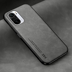 Handyhülle Hülle Luxus Leder Schutzhülle DY2 für Xiaomi Mi 11i 5G Grau