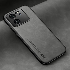 Handyhülle Hülle Luxus Leder Schutzhülle DY2 für Xiaomi Mi 13T 5G Grau