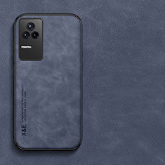 Handyhülle Hülle Luxus Leder Schutzhülle DY2 für Xiaomi Poco F4 5G Blau