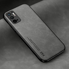 Handyhülle Hülle Luxus Leder Schutzhülle DY2 für Xiaomi POCO M3 Pro 5G Grau