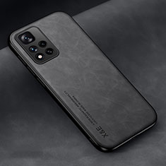 Handyhülle Hülle Luxus Leder Schutzhülle DY2 für Xiaomi Poco X4 NFC Schwarz