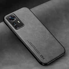 Handyhülle Hülle Luxus Leder Schutzhülle DY2 für Xiaomi Redmi K50 Ultra 5G Grau