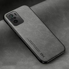 Handyhülle Hülle Luxus Leder Schutzhülle DY2 für Xiaomi Redmi Note 10S 4G Grau