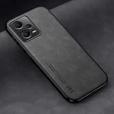 Handyhülle Hülle Luxus Leder Schutzhülle DY2 für Xiaomi Redmi Note 12 Pro 5G Schwarz