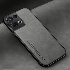 Handyhülle Hülle Luxus Leder Schutzhülle DY2 für Xiaomi Redmi Note 13 Pro 5G Grau