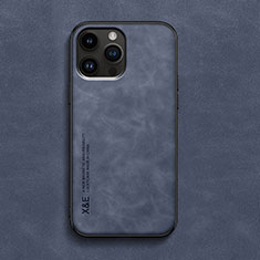 Handyhülle Hülle Luxus Leder Schutzhülle DY3 für Apple iPhone 13 Pro Blau