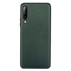 Handyhülle Hülle Luxus Leder Schutzhülle für Huawei P Smart Pro (2019) Grün