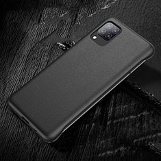 Handyhülle Hülle Luxus Leder Schutzhülle für Huawei P40 Lite Schwarz