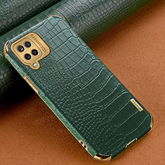 Handyhülle Hülle Luxus Leder Schutzhülle für Samsung Galaxy A12 Grün