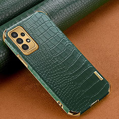 Handyhülle Hülle Luxus Leder Schutzhülle für Samsung Galaxy A13 4G Grün