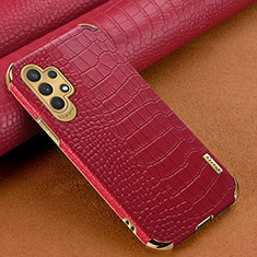 Handyhülle Hülle Luxus Leder Schutzhülle für Samsung Galaxy M32 5G Rot