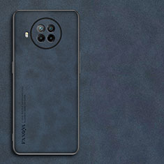 Handyhülle Hülle Luxus Leder Schutzhülle für Xiaomi Mi 10i 5G Blau